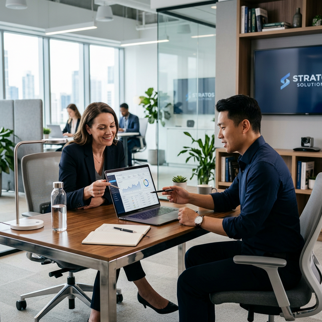 Profesionales trabajando con GembAI